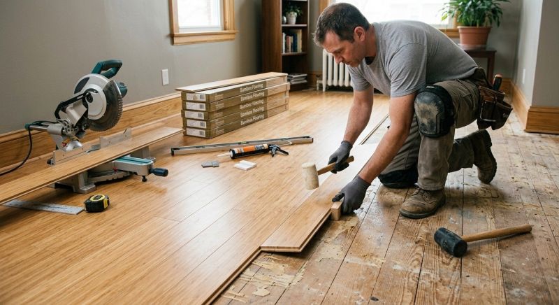 Bamboo Flooring Installation in Nashua, NH