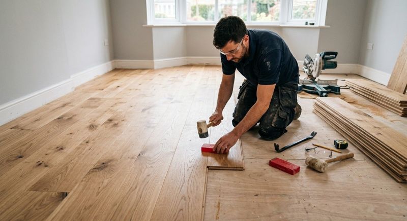 Hardwood Floor Installation in Andover, MA