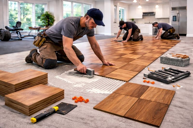 Hardwood Floor Installation in Fitchburg, MA