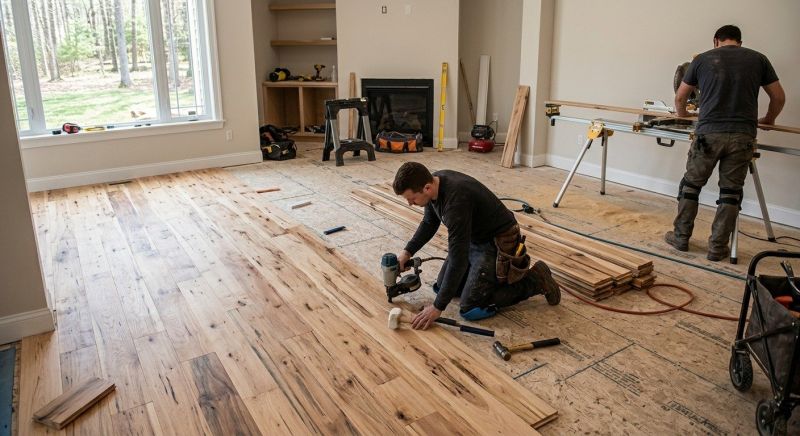 Hardwood Floor Installation in Groton, MA