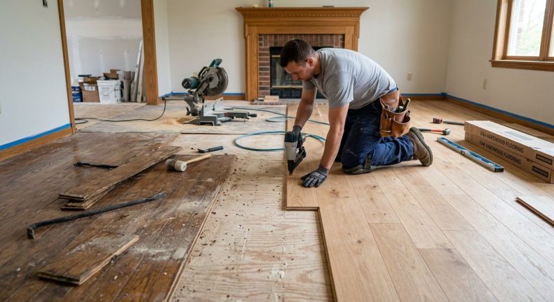 Hardwood Replacement in Chelmsford, MA