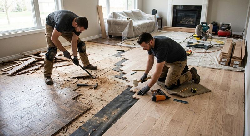 Hardwood Replacement in Nashua, NH