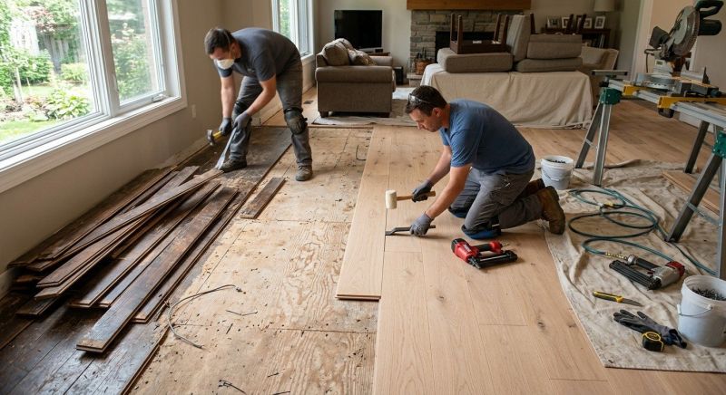 Hardwood Replacement in New Ipswich, NH