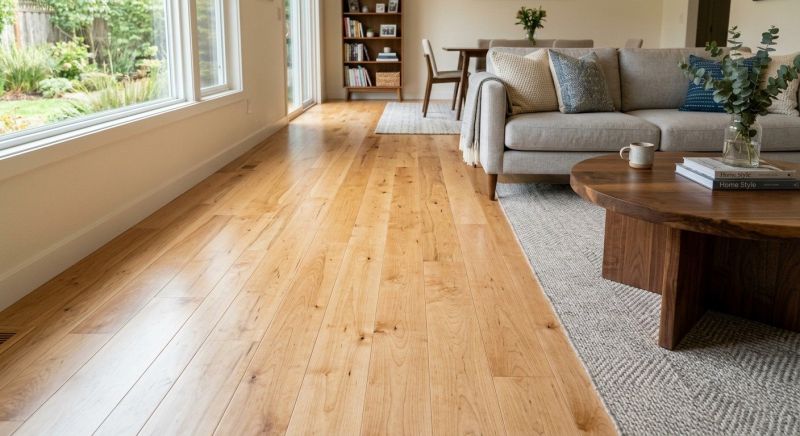 Maple Flooring Installation in Burlington, MA