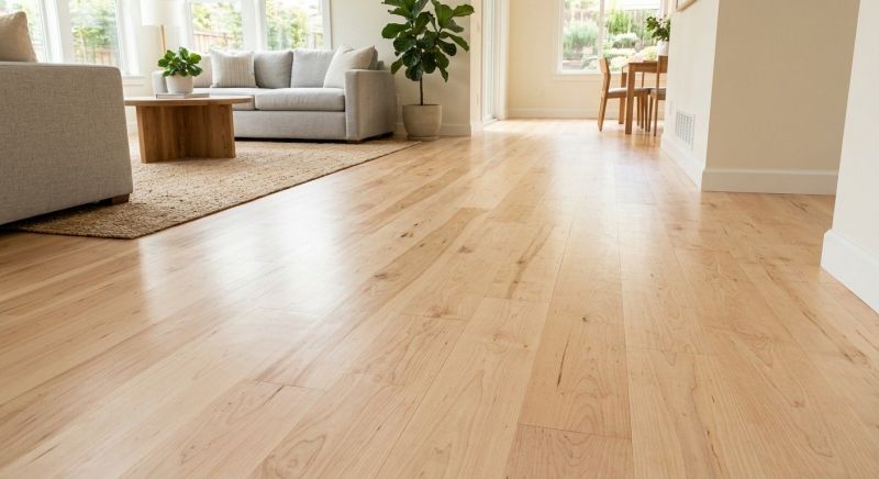 Maple Flooring Installation in Fitchburg, MA
