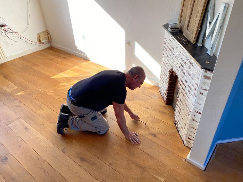 Pine Floor Installation in Nashua, NH