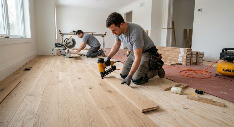 Wood Floor Replacement in Hollis, NH