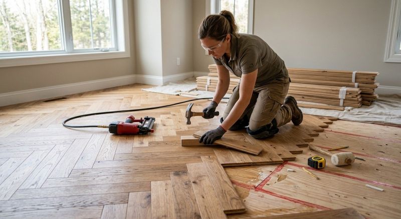 Wood Flooring Installation in Auburn, NH