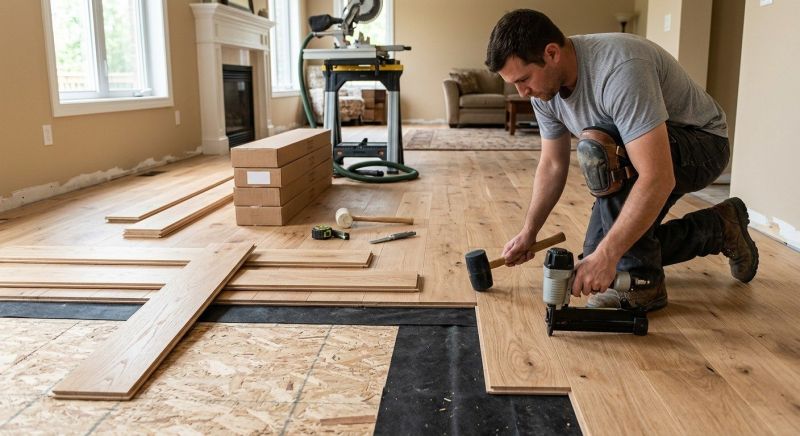 Wood Flooring Installation in Derry, NH