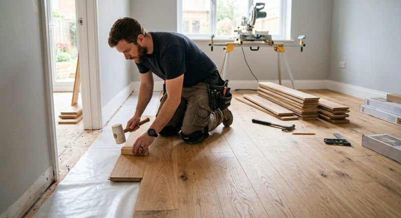 Wood Flooring Installation in Raymond, NH