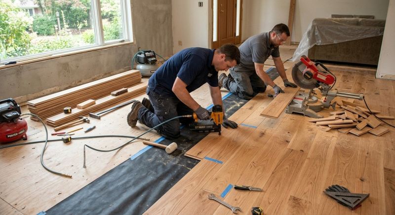 Wood Flooring Installation in Sandown, NH