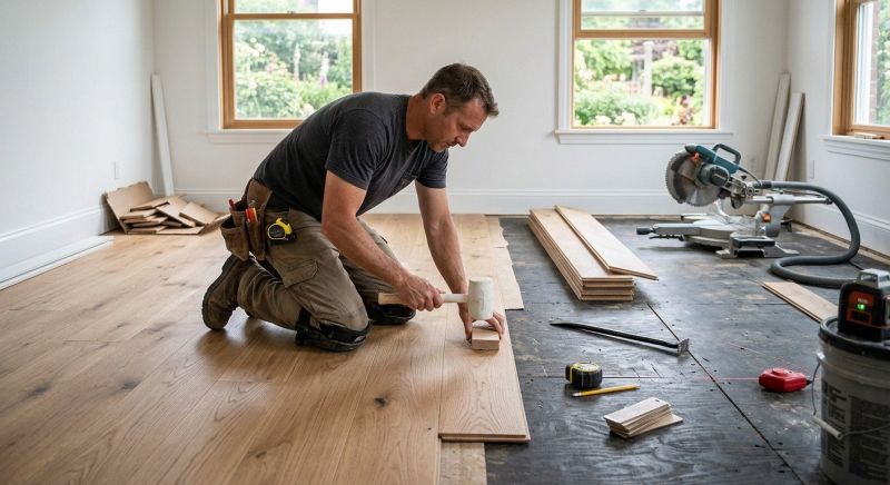 Wood Flooring Installation in Sandown, NH