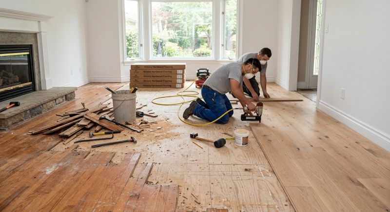 Wood Flooring Replacement in Wilmington, MA